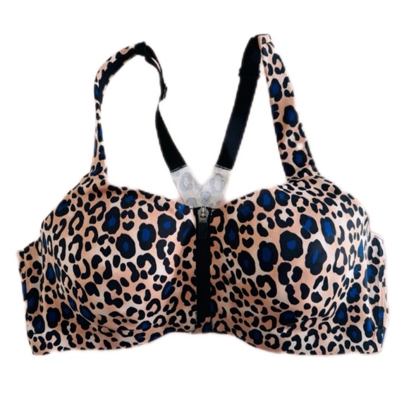 Victoria's Secret Other - Victoria's Secret Knockout Ultra Leopard Underwire Sports Bra (32DDD/32F) NWOT